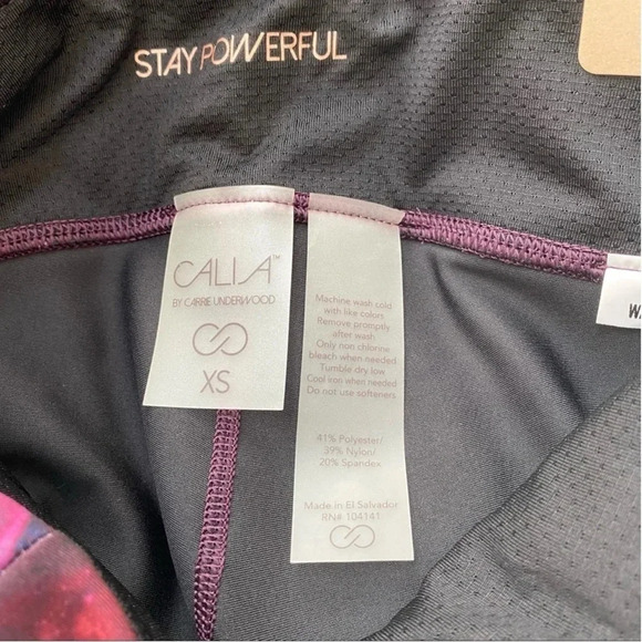 NWT Calia Underwood Leggings Xs Mid-Rise 7/8 Ankle Galaxy
Energize Winter sky - Picture 9 of 11